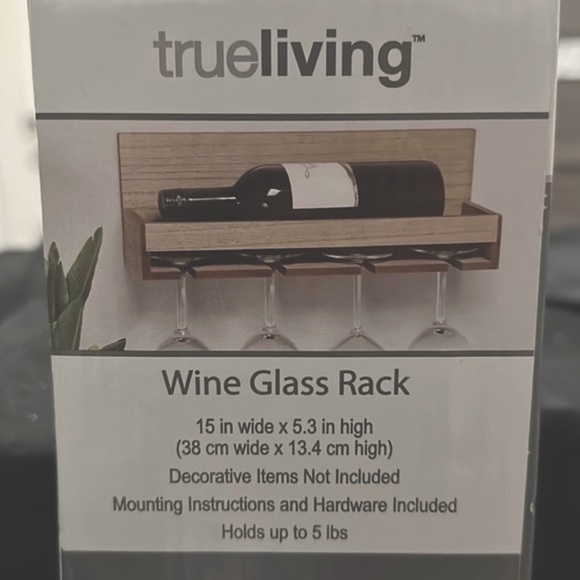 Other - True Living Wine Rack.‎ New in box. Box is damaged